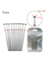 10pcsSet Diamond Nail Drill Bit Artery Electric Cutters For Pedicure Manicure Files Cuticle Burr Nail Tools Accessories