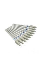 10pcs 2.35mm Shank Diamond Grinding Bur Drill Bits Sets for Dental Grinding Dental Polishing Burs