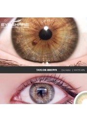 EYESHARE Eye Contact Lenses 2pcs/pair Household GlassBall Colored Contact Lenses Eye Cosmetic Colored Contact Lenses Beauty Eye Makeup