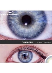 EYESHARE Eye Contact Lenses 2pcs/pair Household GlassBall Colored Contact Lenses Eye Cosmetic Colored Contact Lenses Beauty Eye Makeup