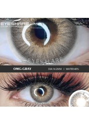 EYESHARE Eye Contact Lenses 2pcs/pair Household GlassBall Colored Contact Lenses Eye Cosmetic Colored Contact Lenses Beauty Eye Makeup