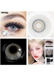 AMARA 1 Pair Colored Contact Lenses For Eyes OMG Series Soft Contact Lenses Beauty Contact Lenses Eye Cosmetic Color Lens Eyes