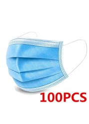 Disposable children face masks 3 ply protective kids mouth mask jetable breathing mask mascarillas quiurgicas gay niños