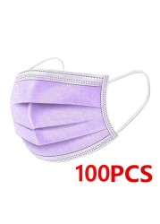 Disposable children face masks 3 ply protective kids mouth mask jetable breathing mask mascarillas quiurgicas gay niños