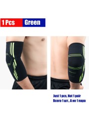 1PC Elbow Brace Fitness Compression Support Sleeve for Tendonitis, Tennis Elbow, Golf Elbow Therapy, Reduce Joint Pain