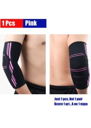 1PC Elbow Brace Fitness Compression Support Sleeve for Tendonitis, Tennis Elbow, Golf Elbow Therapy, Reduce Joint Pain