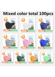 FFP2 Mascarillas FPP2 Niños KN95 Mask Kids Mask Korean Kids Fish Mask Certified Reusable Protective Mask kn95 infantil Masques Enfant