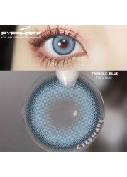 Eyeshire Eye Color Contact Lenses 1 Pair Natural Colored Lenses Yearly Cosmetic Lens Brown Cosmetic Lenses Contact Lens