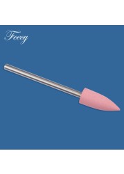 1pc Silicone Nail Drill Bits Milling Cutter for Manicure Burr Buffer for Electric Machines Nail Art Grinder Cuticle Cutter Tools