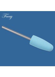 1pc Silicone Nail Drill Bits Milling Cutter for Manicure Burr Buffer for Electric Machines Nail Art Grinder Cuticle Cutter Tools