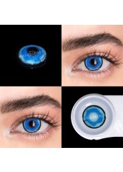 Bio-essence 1 Pair Cosplay Colored Contact Lens Eyes Accessory Anime Len Jujutsu Kaisen Jojo Lens Blue Lens Lenses