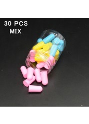 30/60pcs Anti-Snore Sleeping Earplugs Anti-noise Anti-noise Earplugs Soft Earplugs Set Tapones Oido Ruido Earplugs