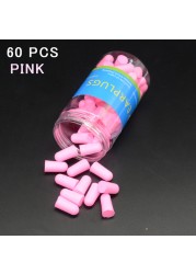 30/60pcs Anti-Snore Sleeping Earplugs Anti-noise Anti-noise Earplugs Soft Earplugs Set Tapones Oido Ruido Earplugs