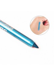 1pc Selling Charming Women Long※ Waterproof Eyeliner Pencil Pigment Silver Color Eyeliner Beauty Makeup Beauty Tools