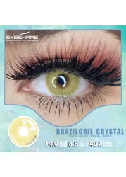 Eyeshire Colored Contact Lenses 1 Pair Natural Tinted Multicolor Beauty Pupil Yearly Contactlen For Eyes Cosmetics Makeup Contacts