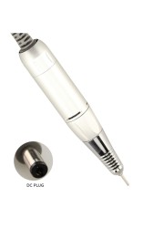 Professional Electric Manicure Machine Stainless Steel Handle 35000RPM Nail Drill Handle Electric Manicure Drill Tool Accessory