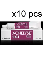 ACNELYSE 0.1 Skin Cream Retinol Vitamin A Acne Treatment Fine Wrinkles Papules & Pimples Maximum Strength Long Expiry Better