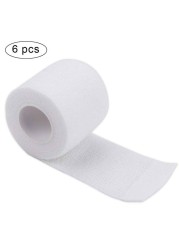 1/6/10/20pcs Disposable Tattoo Bandage Self Adhesive Elastic Bandage Handle With Tube Tighten Permanent Makeup Accessories