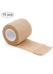 1/6/10/20pcs Disposable Tattoo Bandage Self Adhesive Elastic Bandage Handle With Tube Tighten Permanent Makeup Accessories