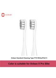 Oclean X Pro Elite/X Pro/F1/Air 2/One 2/4pcs Replacement Brush Heads for Electric Toothbrush Deep Cleaning Toothbrush Heads