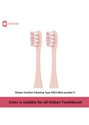 Oclean X Pro Elite/X Pro/F1/Air 2/One 2/4pcs Replacement Brush Heads for Electric Toothbrush Deep Cleaning Toothbrush Heads