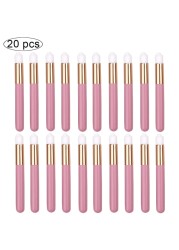 10/20pcs Eyelash Eyebrow Cleaning Brush Nose Blackhead Brushes Clean Brush Lash Shampoo Professional Eyelash Brush Accessories