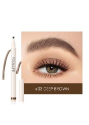 FOCALLURE - 4 Prong Liquid Eyebrow Pencil, Natural Makeup, Waterproof, Durable, Easy to Create Wild, TSLM1