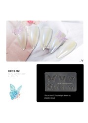 8ml 3D Three-Dimensional Universal Clay Soft Glue Carved Model Nail Art PVC Solid Gel DIY Decoration Glue 3D Decoration Template