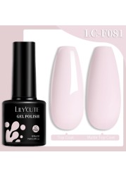 LILYCUTE Thread Shell Nail Gel Polish 7ml Pearl Shell Semi Permanent UV Gel Base Top Coat Popular in Autumn and Winter