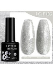 LILYCUTE Thread Shell Nail Gel Polish 7ml Pearl Shell Semi Permanent UV Gel Base Top Coat Popular in Autumn and Winter