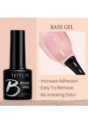 LILYCUTE Thread Shell Nail Gel Polish 7ml Pearl Shell Semi Permanent UV Gel Base Top Coat Popular in Autumn and Winter