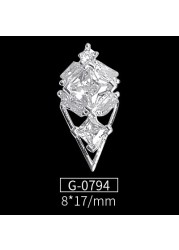 New Nail Art Jewelry Nail Art Zircon Flower Pendant Wild Nail Art Diamond Nail Art Zircon Jewelry G-0783