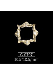 New Nail Art Jewelry Nail Art Zircon Flower Pendant Wild Nail Art Diamond Nail Art Zircon Jewelry G-0783