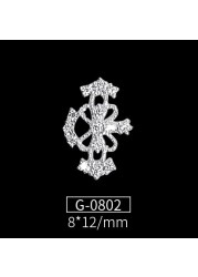 New Nail Art Jewelry Nail Art Zircon Flower Pendant Wild Nail Art Diamond Nail Art Zircon Jewelry G-0783