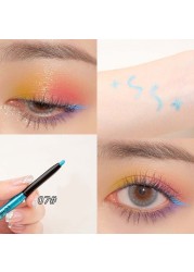 Colorful Eyeliner Women Makeup Tool Glue Pen Cosmetics Beauty Coffee Brown Silk Pen Smoky Waterproof Sweat-proof Do Not Fade