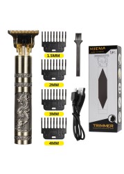 T9 Hair Clipper for Men Professional Hair Cutting Machine Barber Beard Trimmer Trimmer Electric Shaver for Men Dragon Hair Clipper