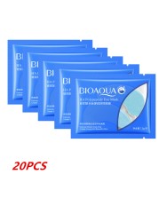 20pcs Pomegranate Collagen Golden Caviar Eye Mask Anti Aging Dark Circles Acne Beauty Patches for Eye Skin Care Cosmetics P01