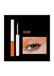 Derol Fluorescent Eyeliner Quick Drying Water Soluble Luminous Liquid Eyeliner Smooth and easy to apply fashion beauty makeup