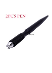 Roller Microblading Needle Tattoo Eyebrows Microshading Fog Blade For Embroidery Permanent Makeup Manual Micro Pen Easy Color