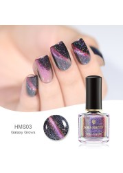 Chameleon Magnetic Nail Polish 6ml 3D Cat Eye Glitter Varnish Magnet Nail Art Varnish Black Base Necessary Maquiagem Cosmetic Cheap