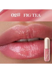 Derol Ginger Mint Matte Lip Glaze Plump and Moisturizing Lip Colored Lipgloss Liquid Lasting Underwater Light Transparent Lip Gloss