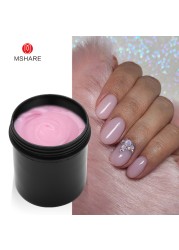 MSHARE Rubber Builder Gel Cream Cover Soft Pink Shade Builder Nail Extension 150ml