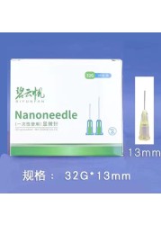 puncture needle transparent syringe injection glue clear tip cap forpharmaceutical injection needle 32g 4mm 32g 13mm 30g 25mm