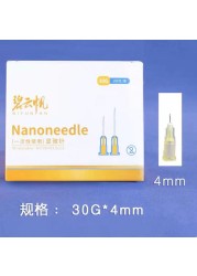 puncture needle transparent syringe injection glue clear tip cap forpharmaceutical injection needle 32g 4mm 32g 13mm 30g 25mm