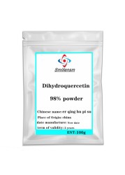 Hot Sale Bulk Dihydroquercetin Powder 98% Quercetin Dihydrate Siberian Larch Extract CAS 480-18-2 Taxifolin DHQ Powder