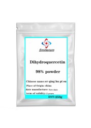 Hot Sale Bulk Dihydroquercetin Powder 98% Quercetin Dihydrate Siberian Larch Extract CAS 480-18-2 Taxifolin DHQ Powder