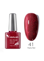 Venalisa Fashion Bling 7.5ml Soak Off UV LED Gel Nail Gel Polish Cosmetics Nail Art Manicure Nails Gel Polish VIP3 Nail Varnish