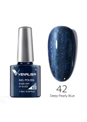 Venalisa Fashion Bling 7.5ml Soak Off UV LED Gel Nail Gel Polish Cosmetics Nail Art Manicure Nails Gel Polish VIP3 Nail Varnish