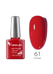 Venalisa Fashion Bling 7.5ml Soak Off UV LED Gel Nail Gel Polish Cosmetics Nail Art Manicure Nails Gel Polish VIP3 Nail Varnish