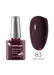 Venalisa Fashion Bling 7.5ml Soak Off UV LED Gel Nail Gel Polish Cosmetics Nail Art Manicure Nails Gel Polish VIP3 Nail Varnish